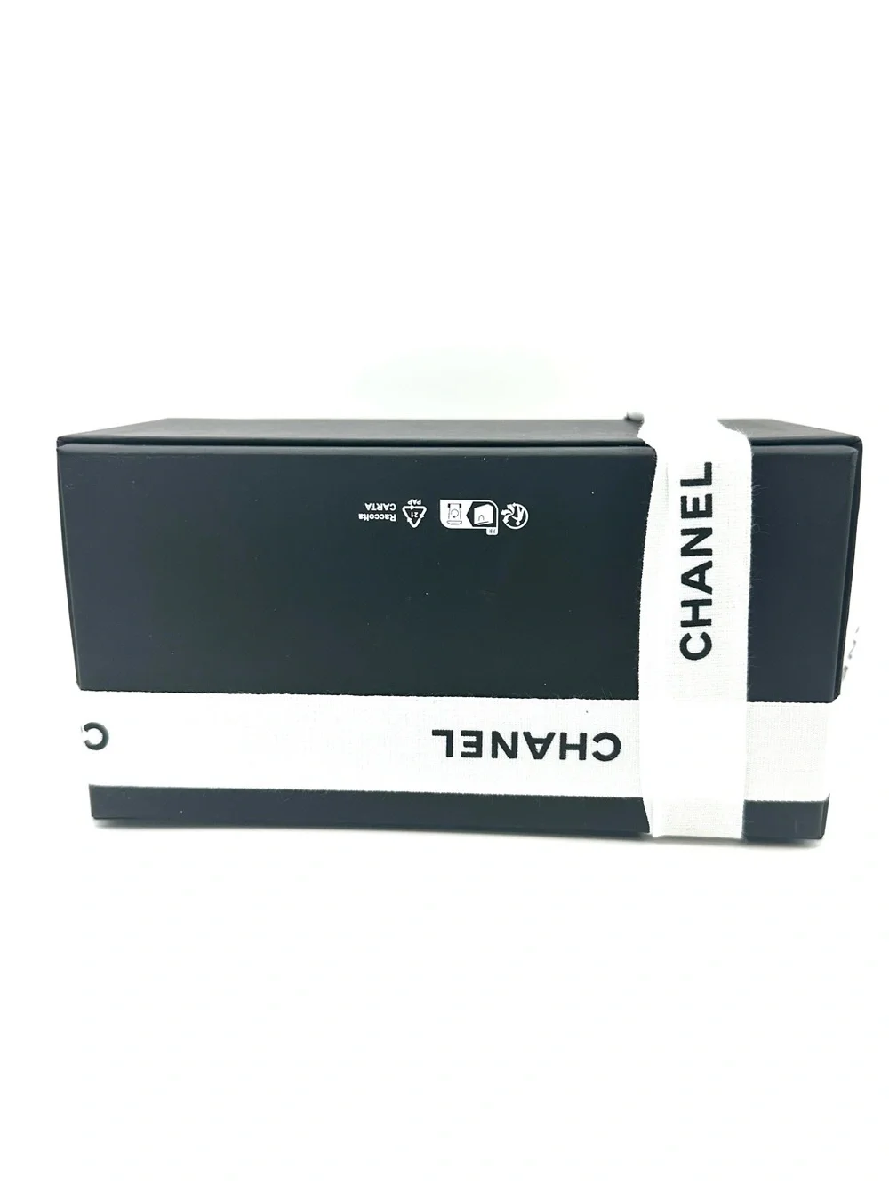 Empty Chanel Sunglasses Box With Chanel Ribbon AUTHENTIC